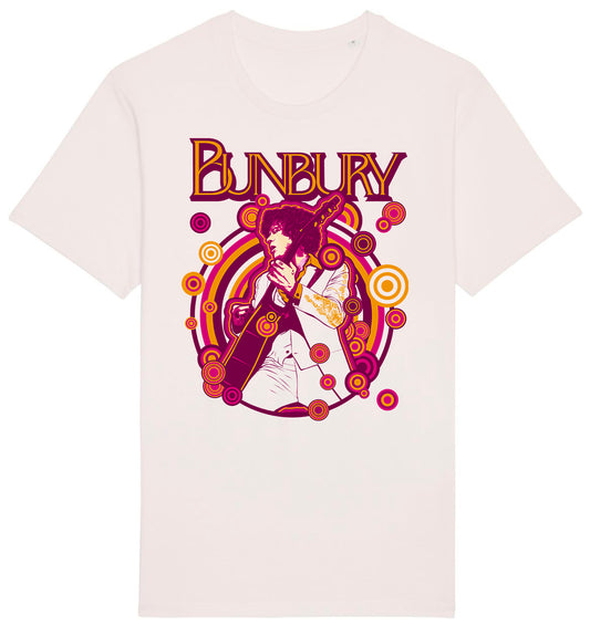 CAMISETA BUNBURY CONCIERTO ZARAGOZA BEIGE