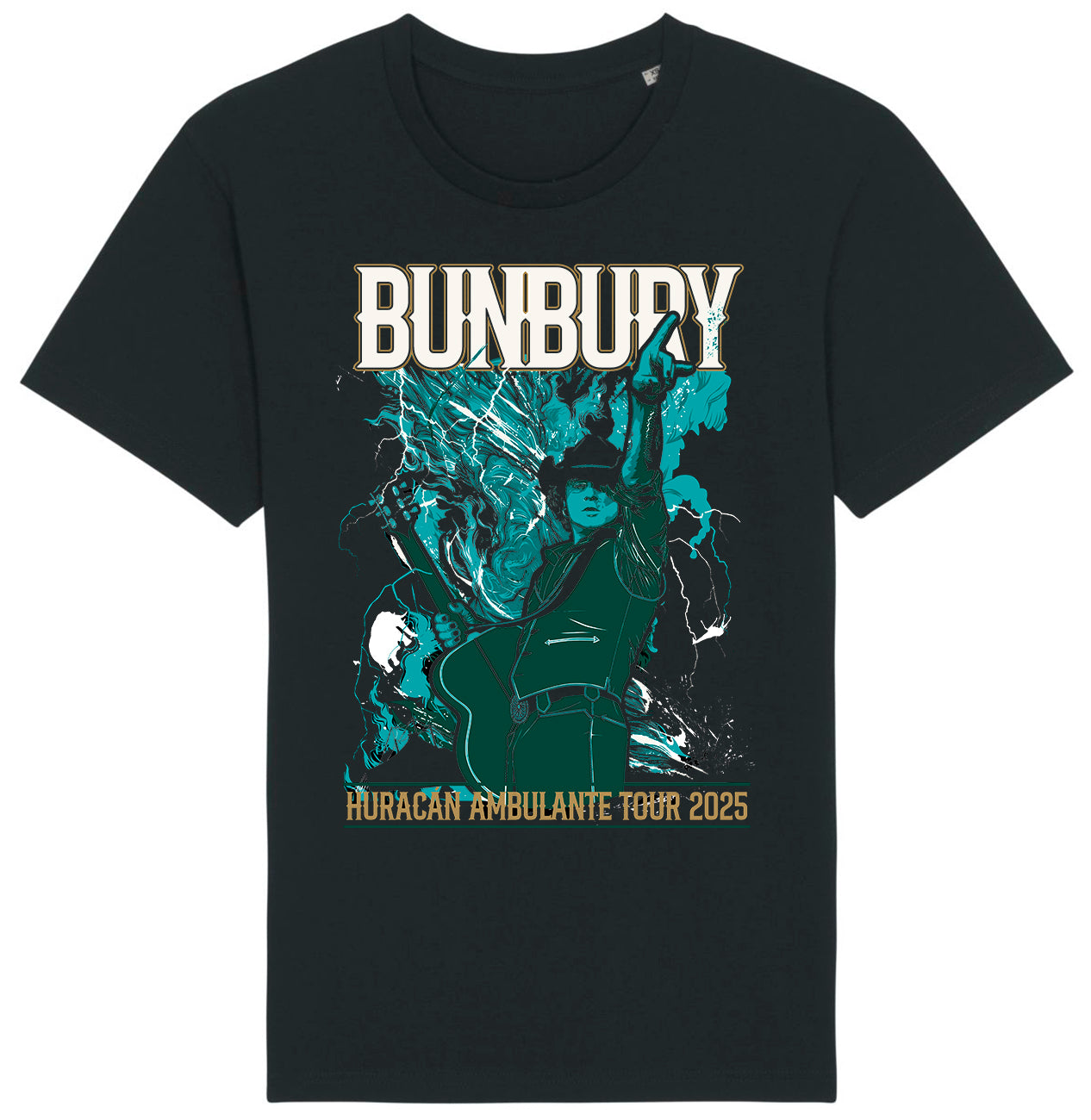 CAMISETA BUNBURY GIRA HURACAN