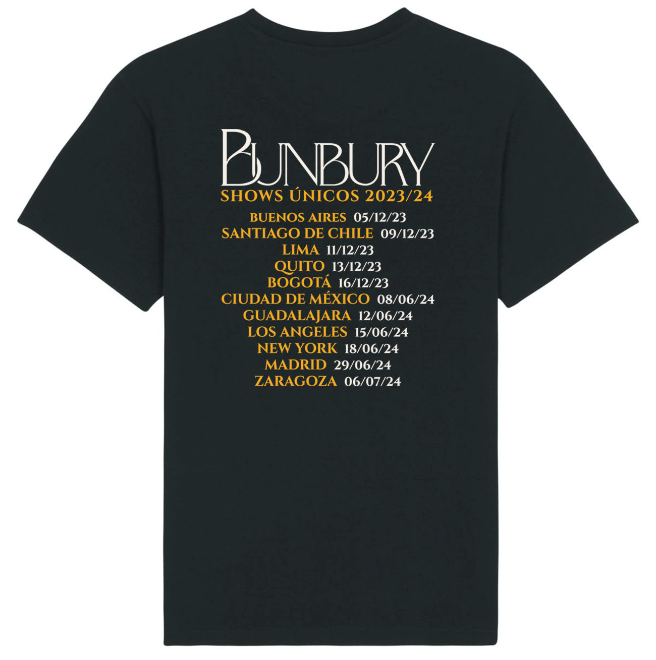 Camiseta Bunbury Psicodelia
