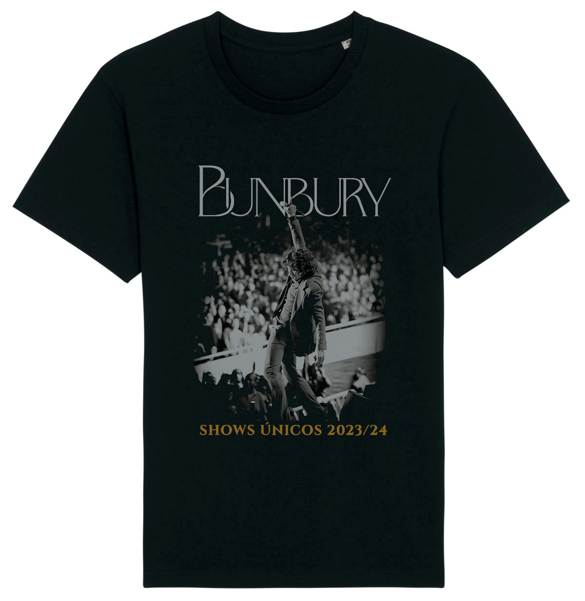 CAMISETA BUNBURY SHOWS ÚNICOS BAILANDO