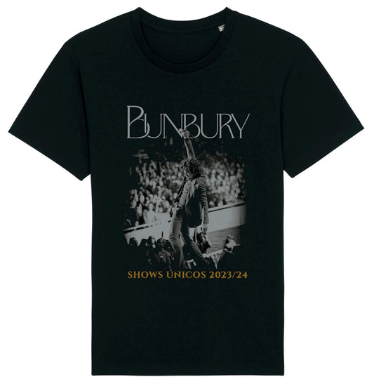 CAMISETA BUNBURY SHOWS ÚNICOS BAILANDO