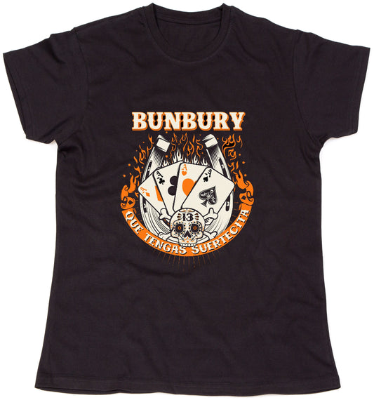 CAMISETA UNISEX BUNBURY QUE TENGAS SUERTECITA