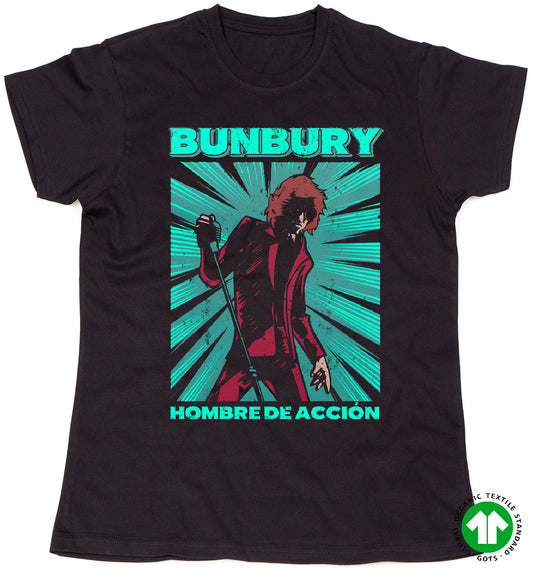 Camiseta Bunbury Hombre de acción