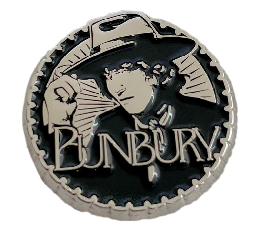 Pin Bunbury Garbo